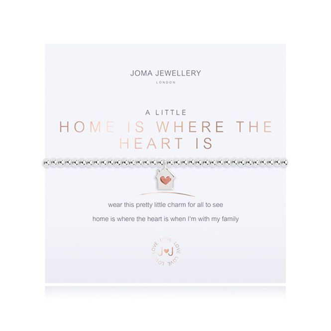 Hovedbilde Armbånd HOME IS WHERE THE HEART IS A Little Joma Jewellery