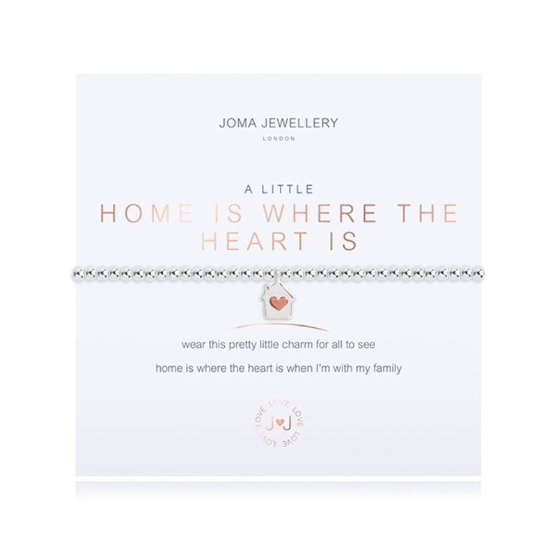 Armbånd HOME IS WHERE THE HEART IS A Little Joma Jewellery