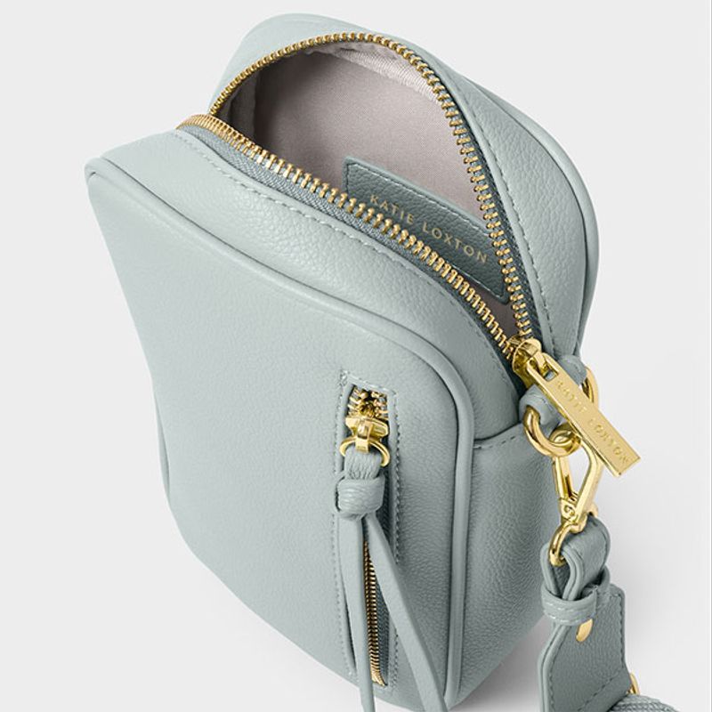 Mobilveske HALLIE lys dus blå Katie Loxton