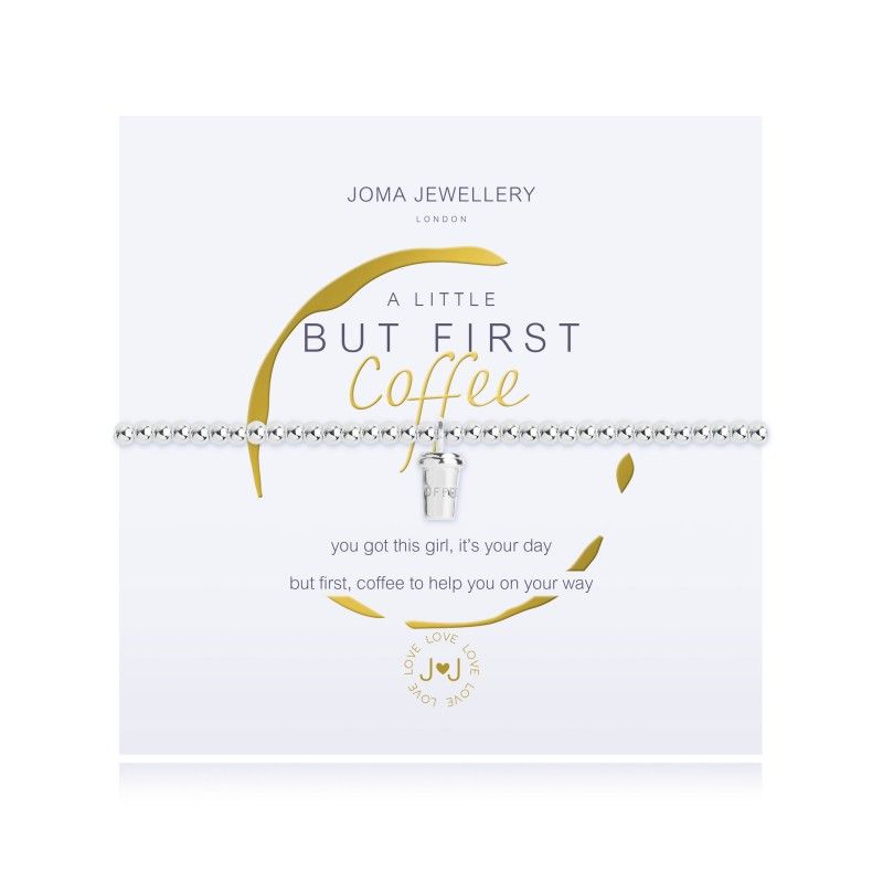 Armbånd BUT FIRST COFFEE A Little Joma Jewellery