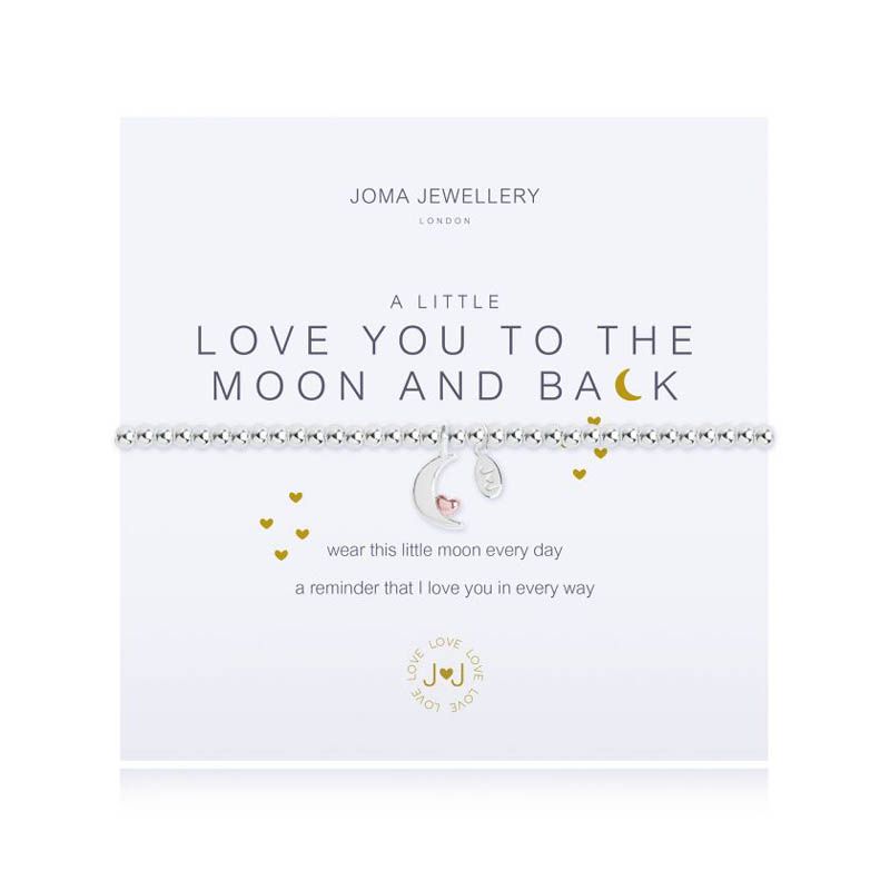 Armbånd LOVE YOU TO THE MOON AND BACK A Little Joma Jewellery