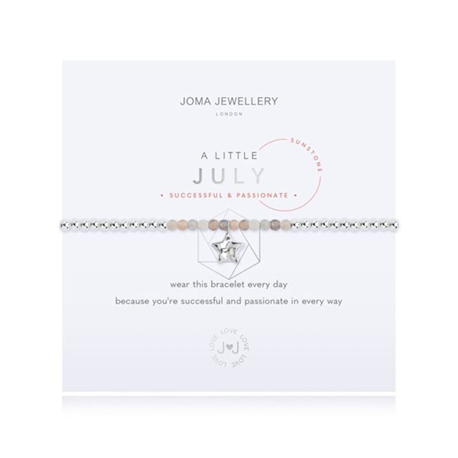 Hovedbilde Armbånd JULI fødselsstein Sunstone Joma Jewellery