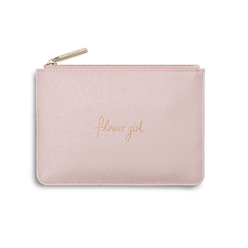 Clutch veske FLOWER GIRL Rosa metallic Barn Katie Loxton 