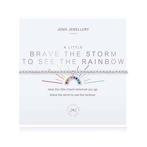 Bilde av Armbnd BRAVE THE STORM TO SEE THE RAINBOW Joma Jewellery