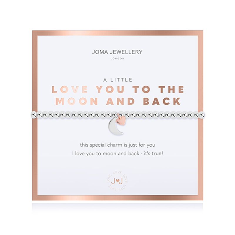 Armbånd LOVE YOU TO THE MOON AND BACK A Little Joma Jewellery