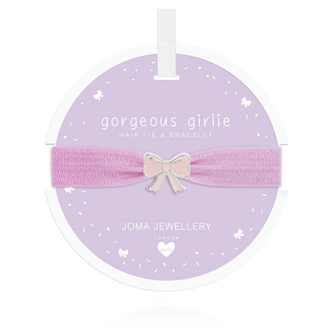 Hovedbilde Hårstrikk og Armbånd GORGEOUS GIRLIE Sløyfe Barn Joma Jewellery