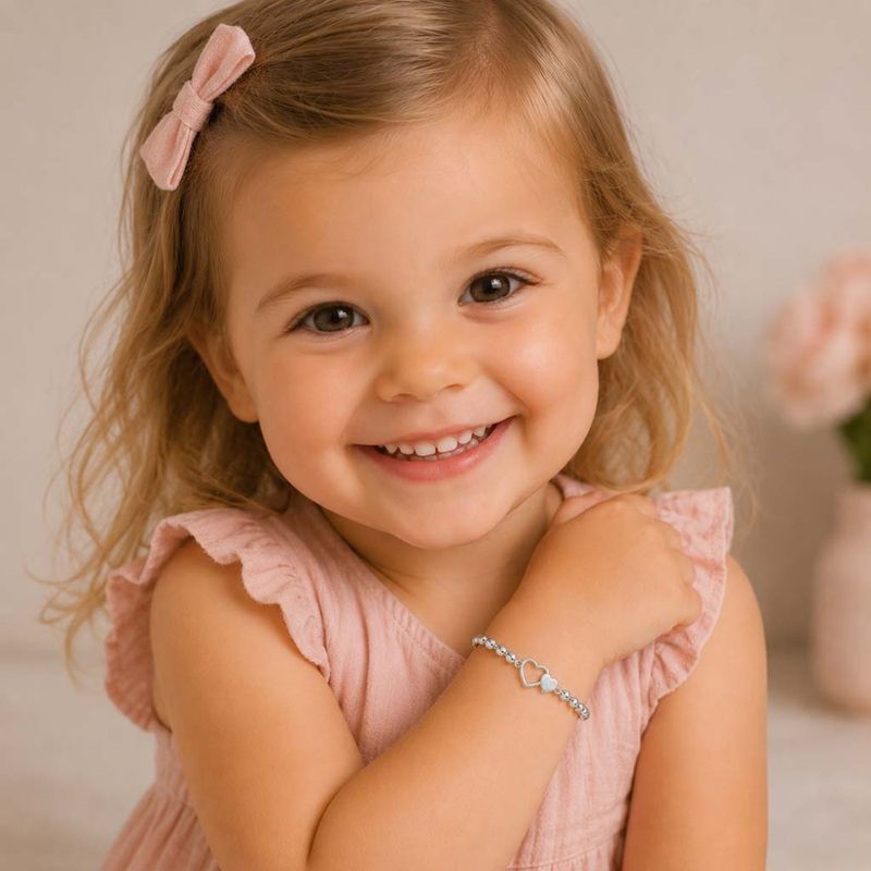 Armbånd WONDERFUL DAUGHTER hjerte gaveeske barn Joma Jewellery