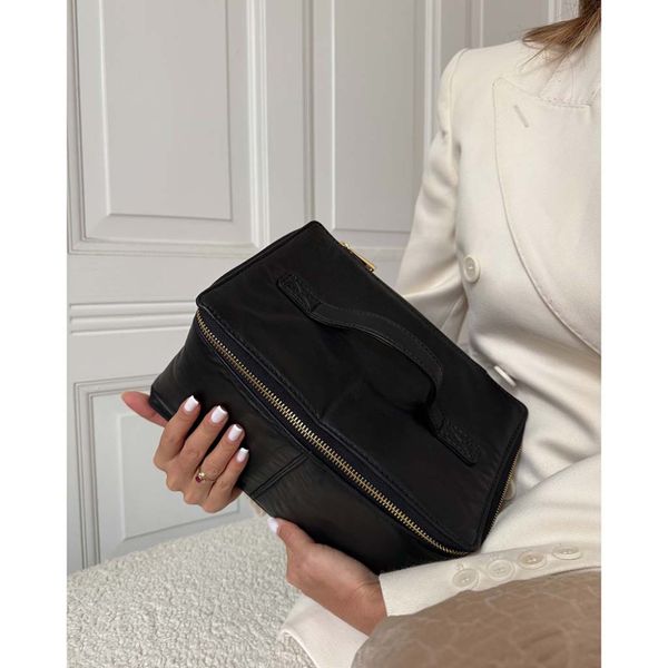 Toalettmappe POWER FIELD svart gull Depeche