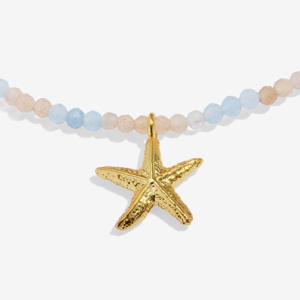 Ankelkjede MULTI STONE STARFISH Joma Jewellery 