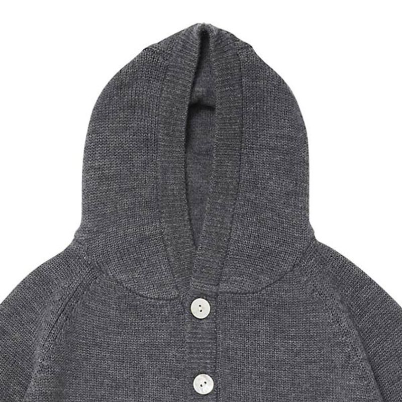 Baby heldress Merinoull Grå FUB