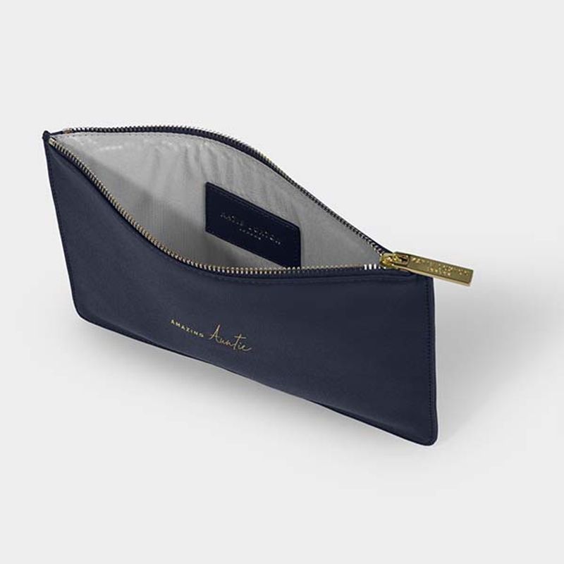 Clutch veske AMAZING AUNTIE blå Katie Loxton
