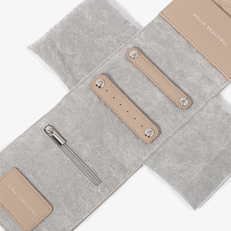 Smykkeskrin HELLO BEAUTIFUL lys brun Joma Jewellery 