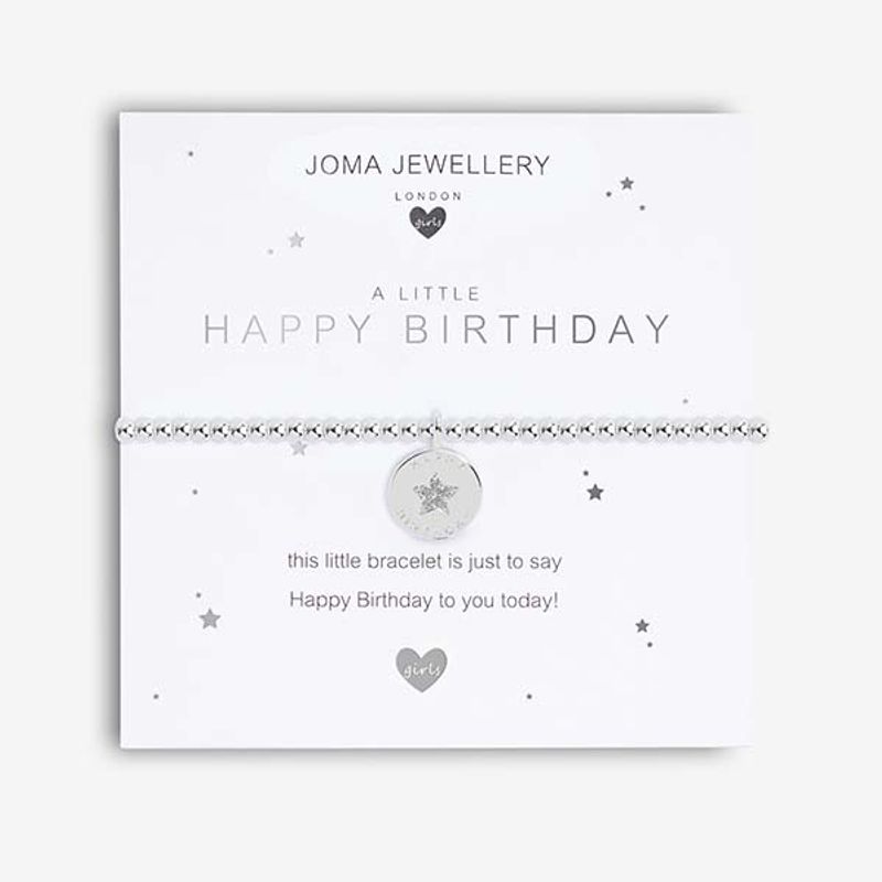 Armbånd HAPPY BIRTHDAY Barn Joma Jewellery