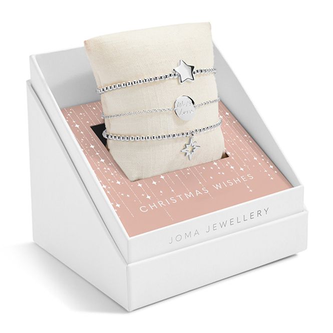 Hovedbilde Gavesett CHRISTMAS WISHES 3 stk armbånd Joma Jewellery