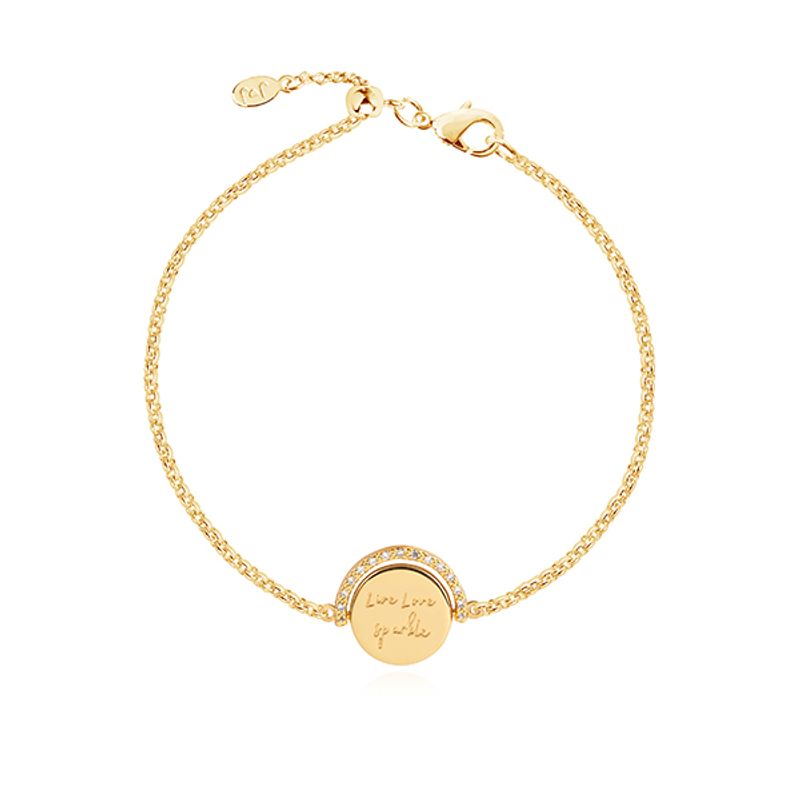 Armbånd LIVE LOVE SPARKLE Positivity Pendants Joma Jewellery 