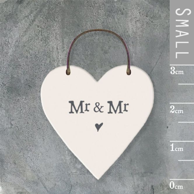 Hovedbilde Mini skilt hjerte Mr & Mr East of India