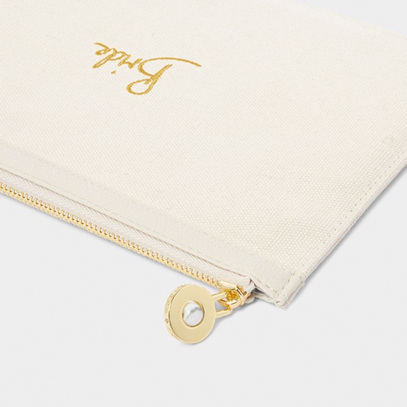 Clutch veske BRIDE kanvas offwhite Katie Loxton