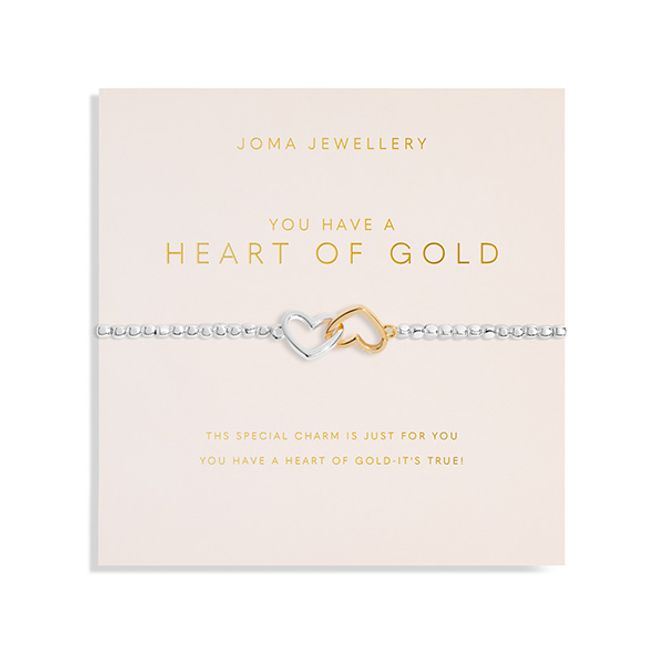 Hovedbilde Armbånd YOU HAVE A HEART OF GOLD Forever Yours Joma Jewellery