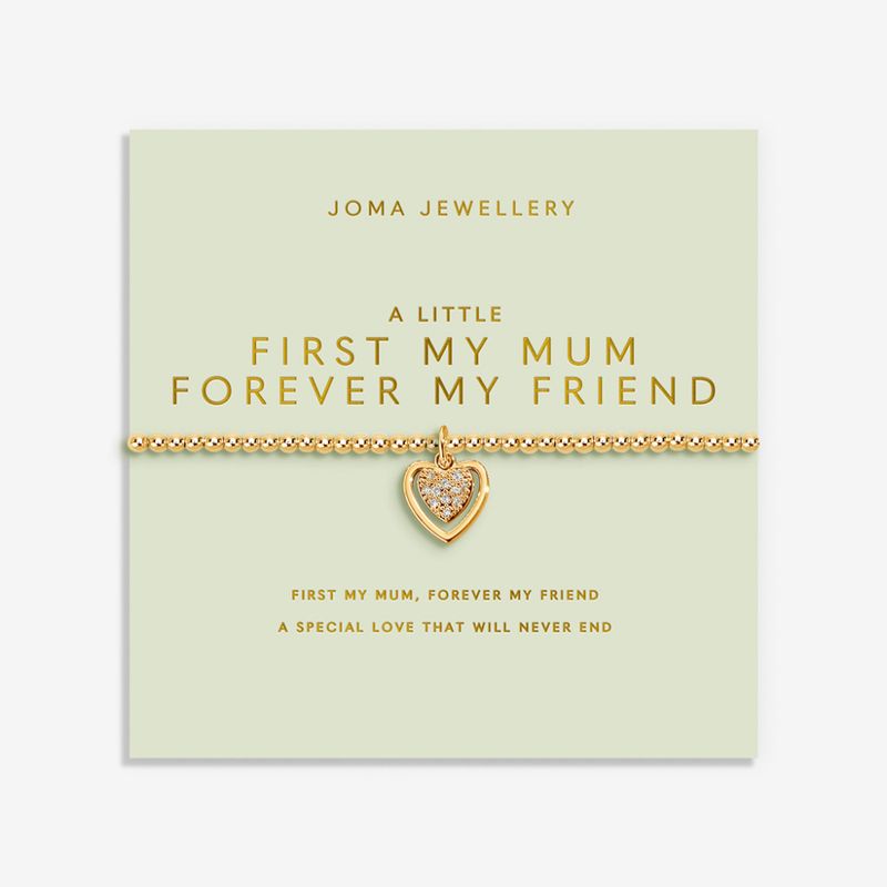 Armbånd FIRST MY MUM FOREVER MY FRIEND Gold A Little Joma Jewellery 