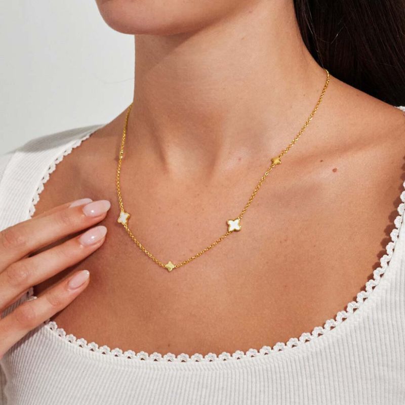 Smykke WHITE CLOVER Signature Clover Joma Jewellery