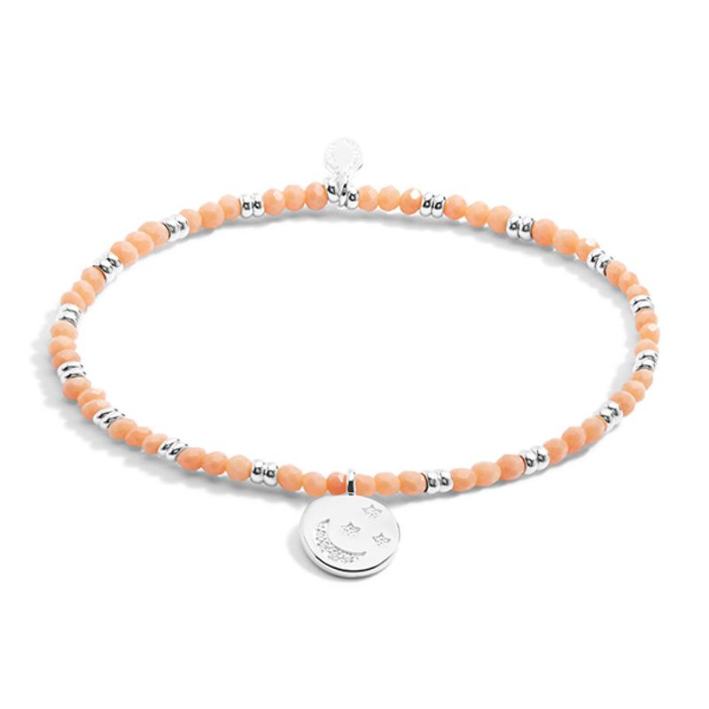 Armbånd BOHO BEADS MOON oransje Joma Jewellery
