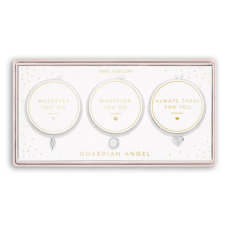 Gavesett GUARDIAN ANGEL 3 armbånd Joma Jewellery