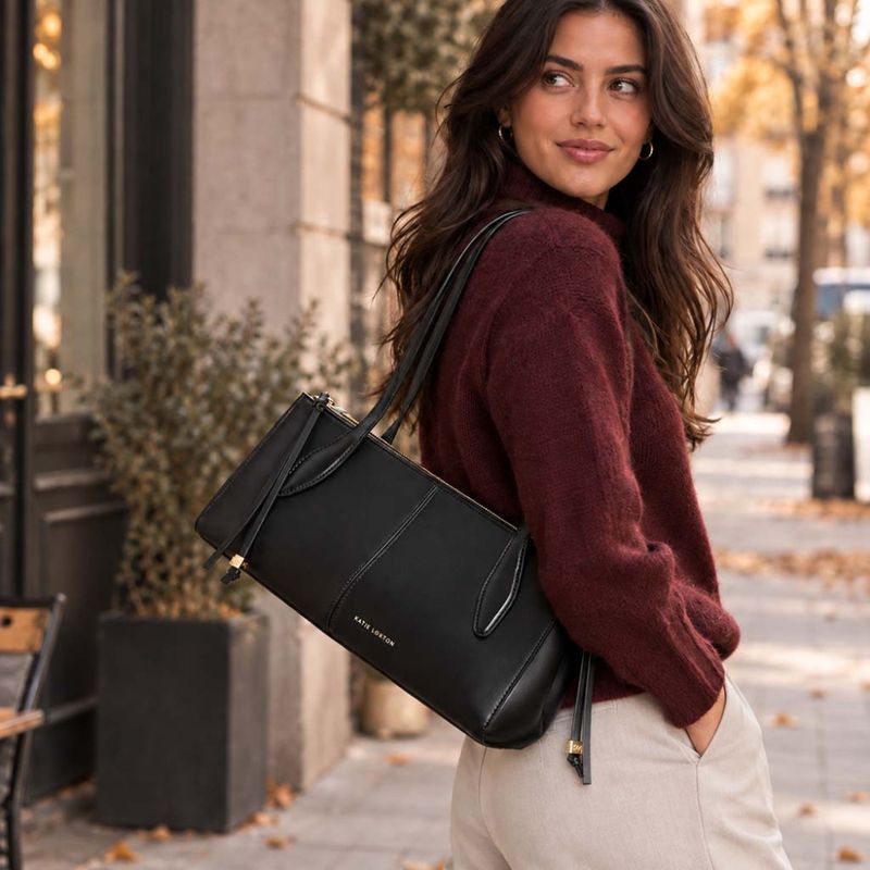 Skulderveske HATTIE svart Katie Loxton 