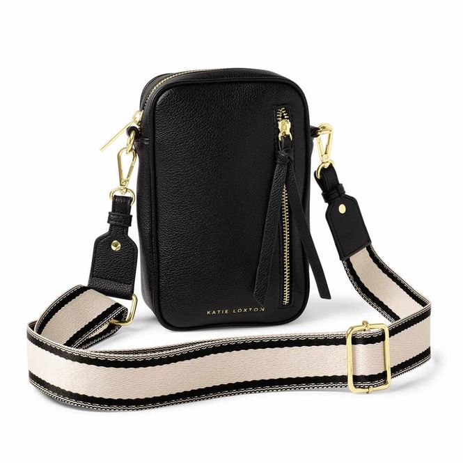 Hovedbilde Mobilveske HALLIE svart Katie Loxton