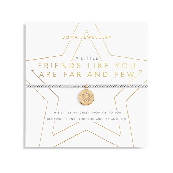 Hovedbilde Armbånd FRIENDS LIKE YOU ARE FAR AND FEW A Little Joma Jewellery