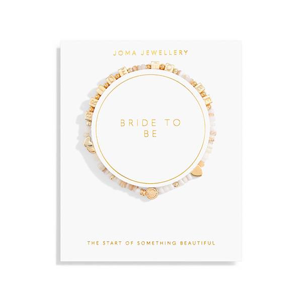 Armbnd BRIDE TO BE Happy Little Moments Joma Jewellery