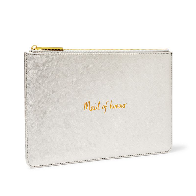 Clutch veske MAID OF HONOUR sølv Katie Loxton