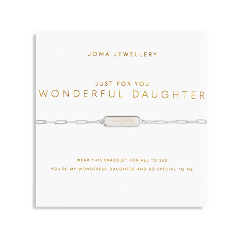 Armbånd JUST FOR YOU WONDERFUL DAUGHTER My Moments Joma Jeweller