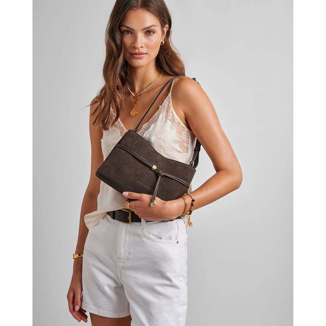 Hovedbilde Crossover veske LORI bitter chocolate brun Katie Loxton