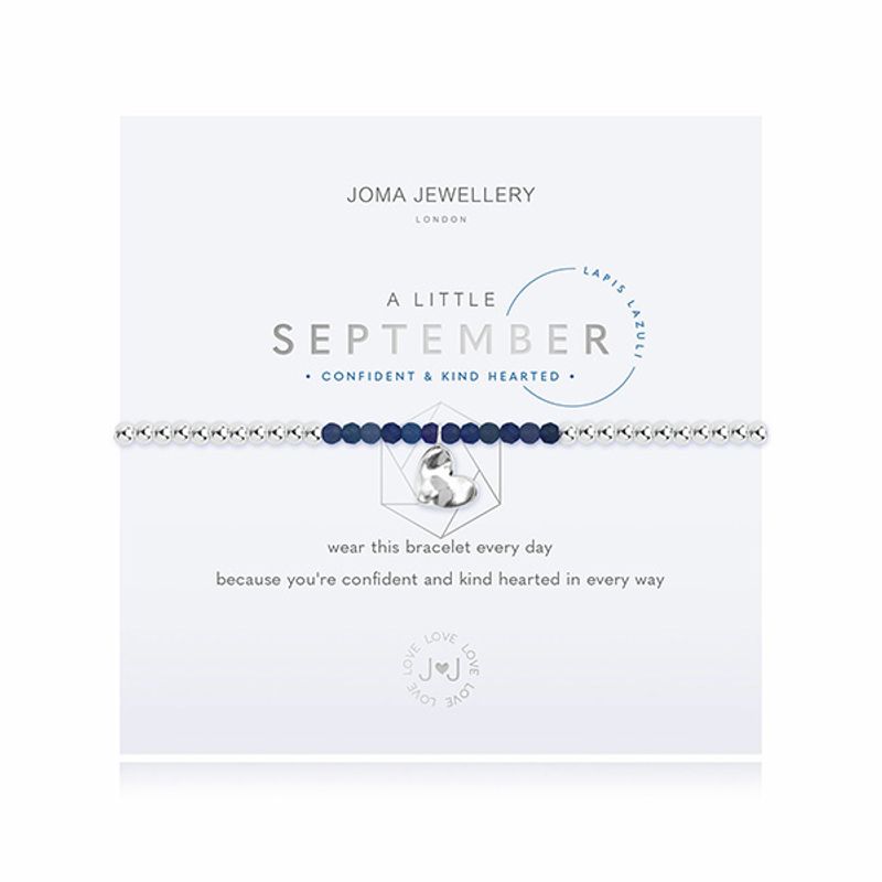 Armbånd SEPTEMBER fødselsstein Lapis Lazuli Joma Jewellery
