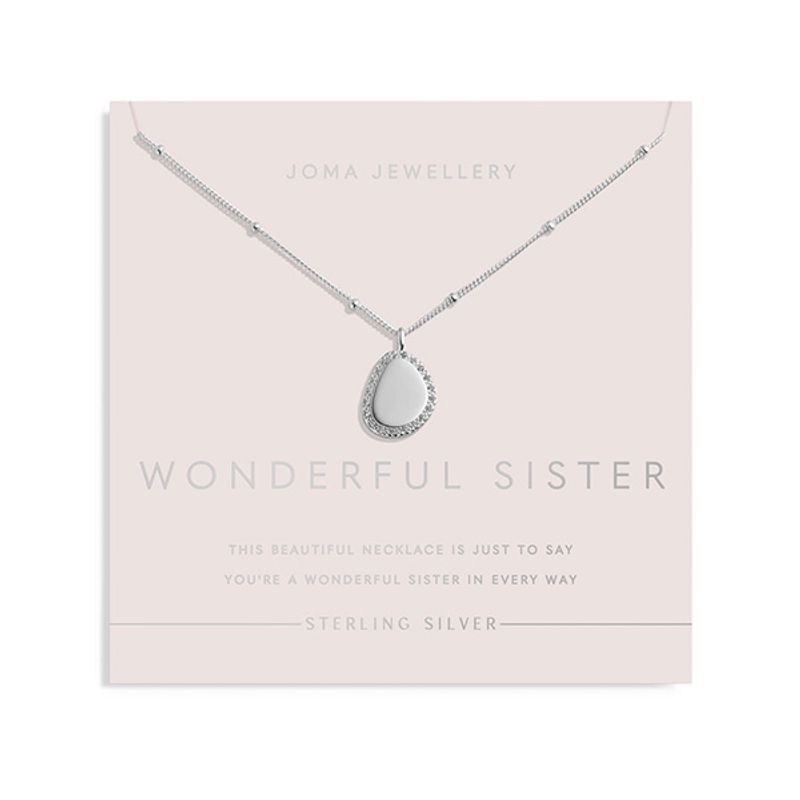 Smykke WONDERFUL SISTER 925 sølv Joma Jewellery