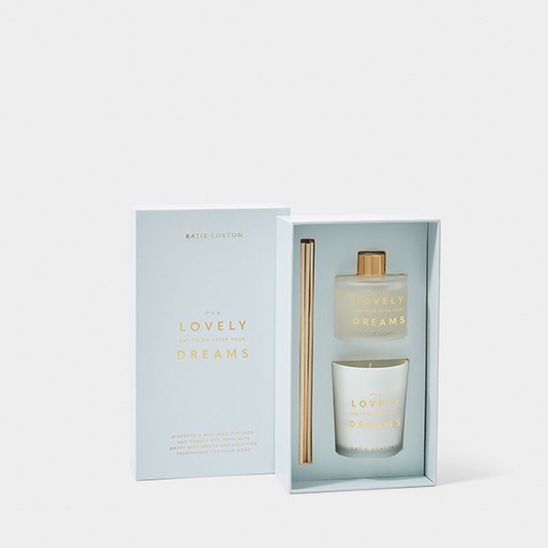 Gavesett duftlys - duftpinner IT'S A LOVELY DAY Katie Loxton