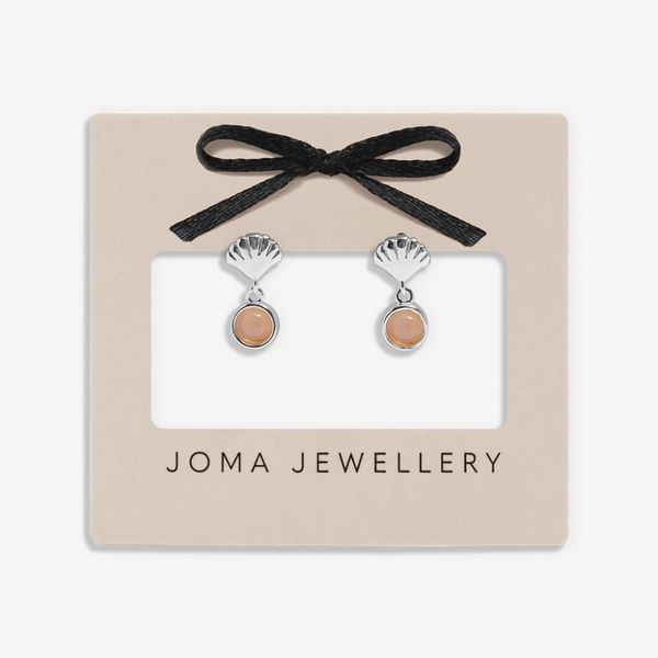Øredobber SUNSTONE SHELL Loved By You Joma Jewellery 