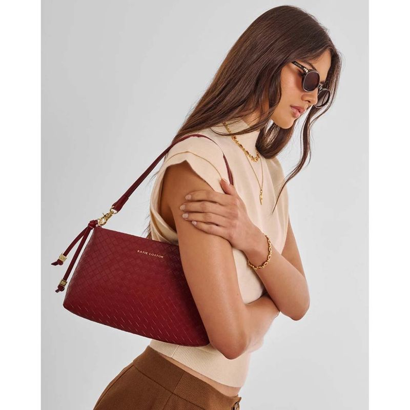Cluch veske NOVA crimson rød Katie Loxton
