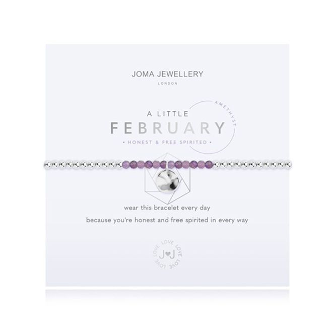 Hovedbilde Armbånd FEBRUAR fødselsstein Amethyst Joma Jewellery