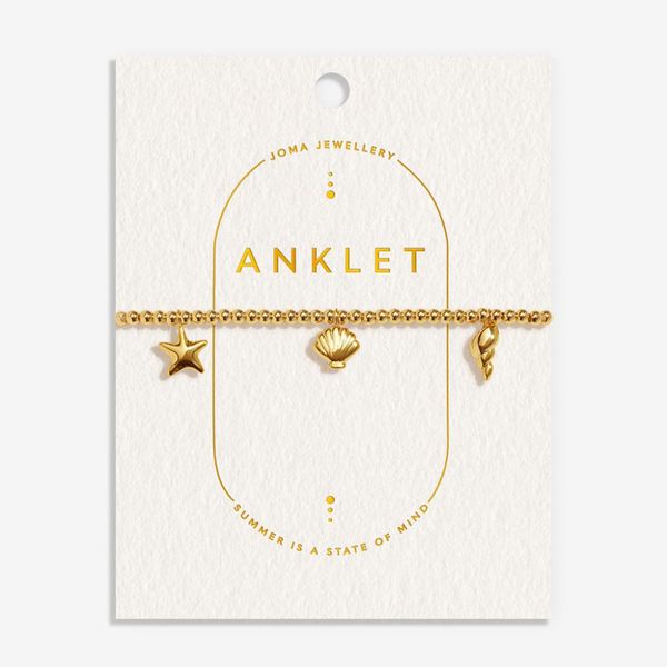 Ankelkjede SHELL CHARMS Joma Jewellery 