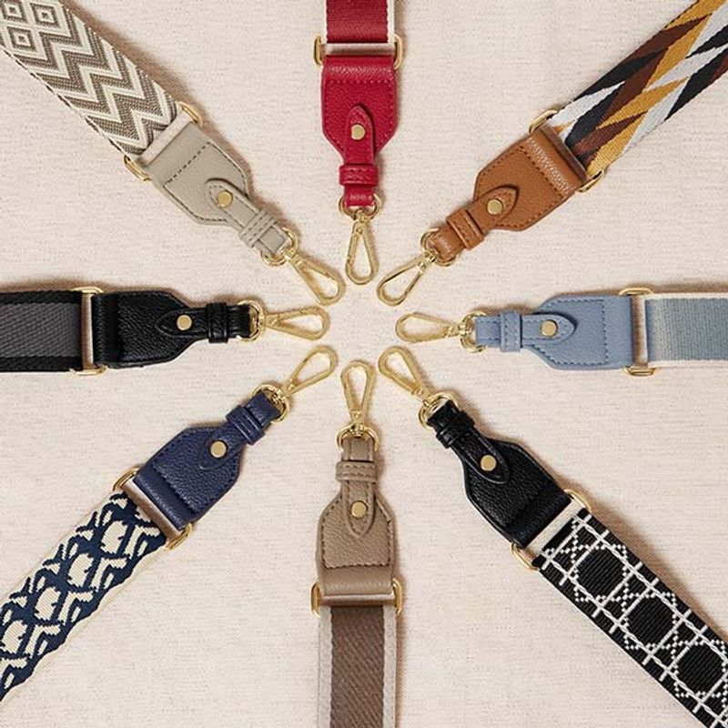 Veskereim STRIPET rød Katie Loxton