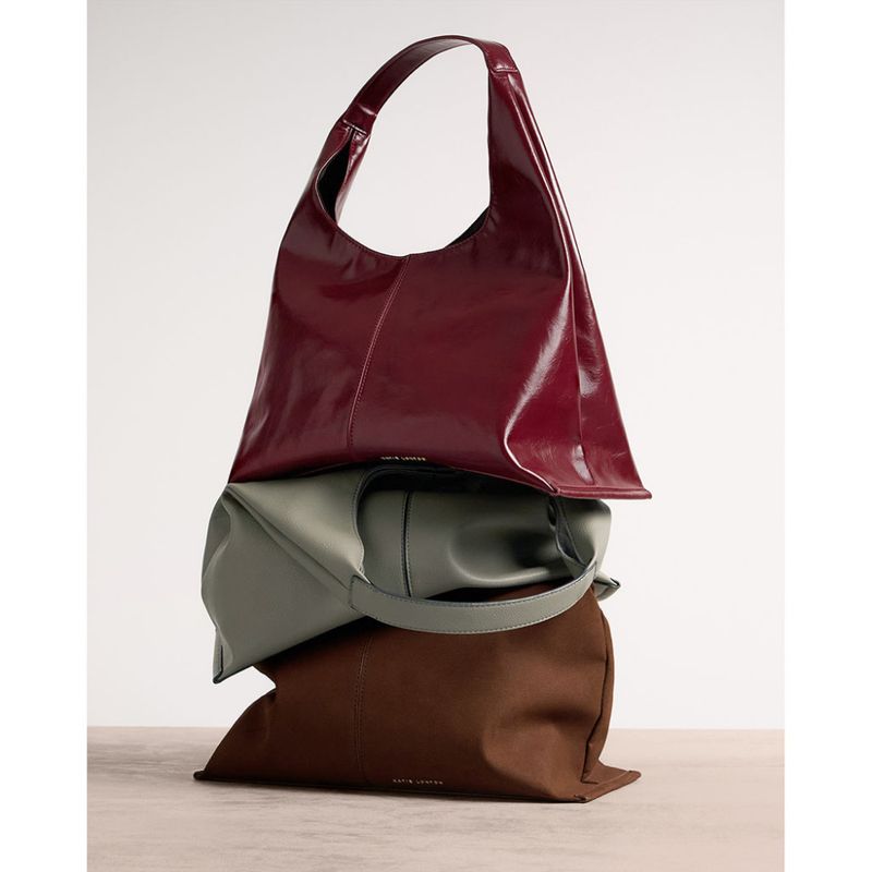 Skulderveske LAILA Dark Cherry Crackle burgunder Katie Loxton