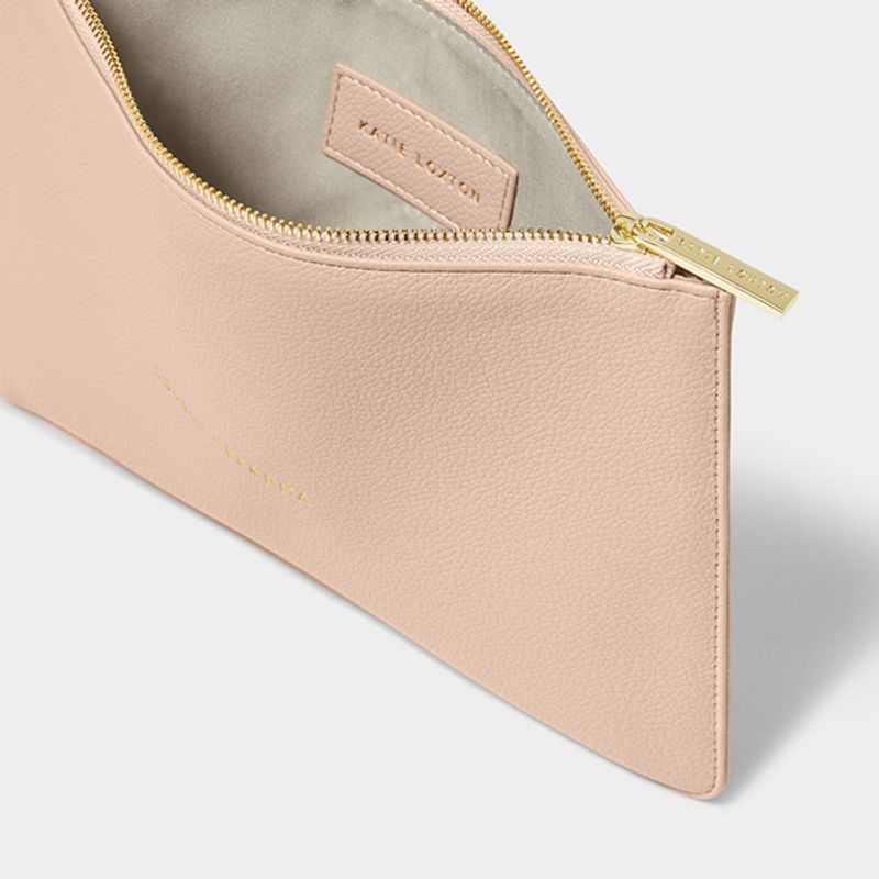 Clutch veske LOVELY GRANDMA rosa Katie Loxton