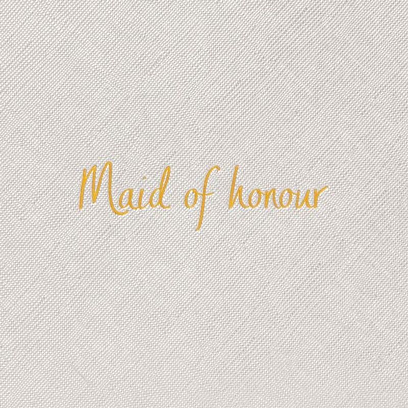 Clutch veske MAID OF HONOUR sølv Katie Loxton