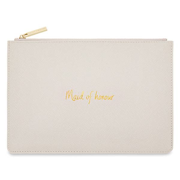 Clutch veske MAID OF HONOUR grå Katie Loxton