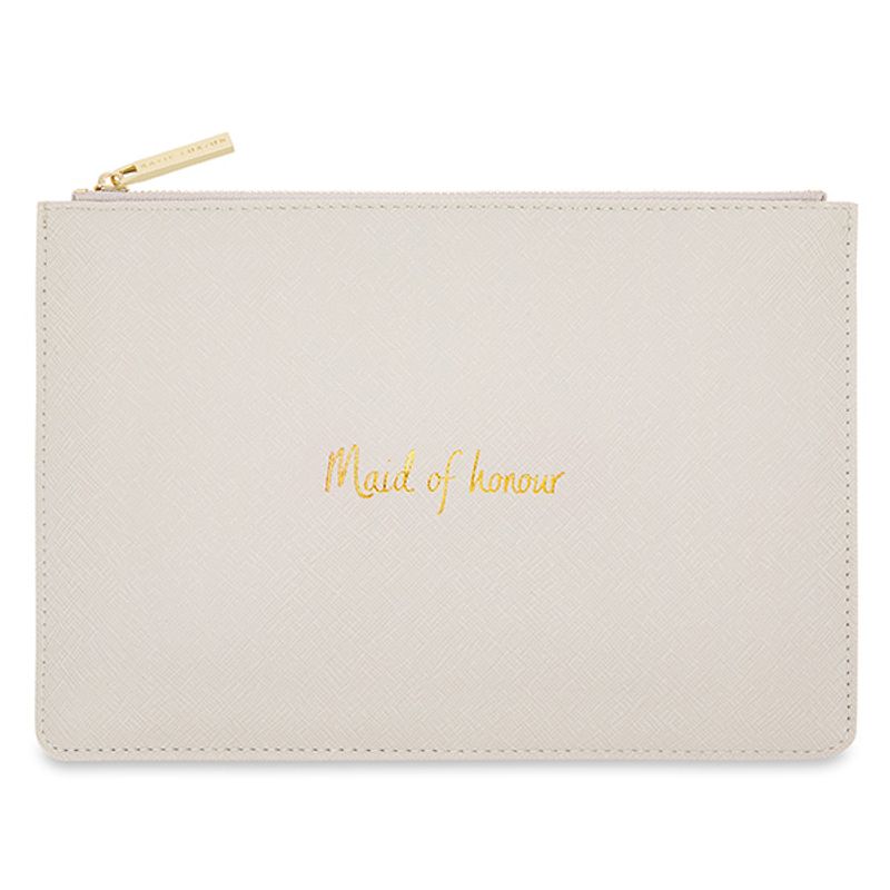 Clutch veske MAID OF HONOUR grå Katie Loxton