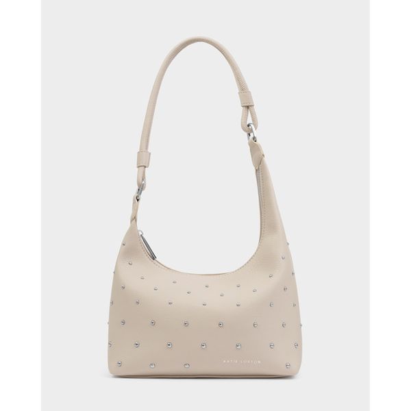 Håndveske - skulderveske MEELA oyster beige sølv Katie Loxton
