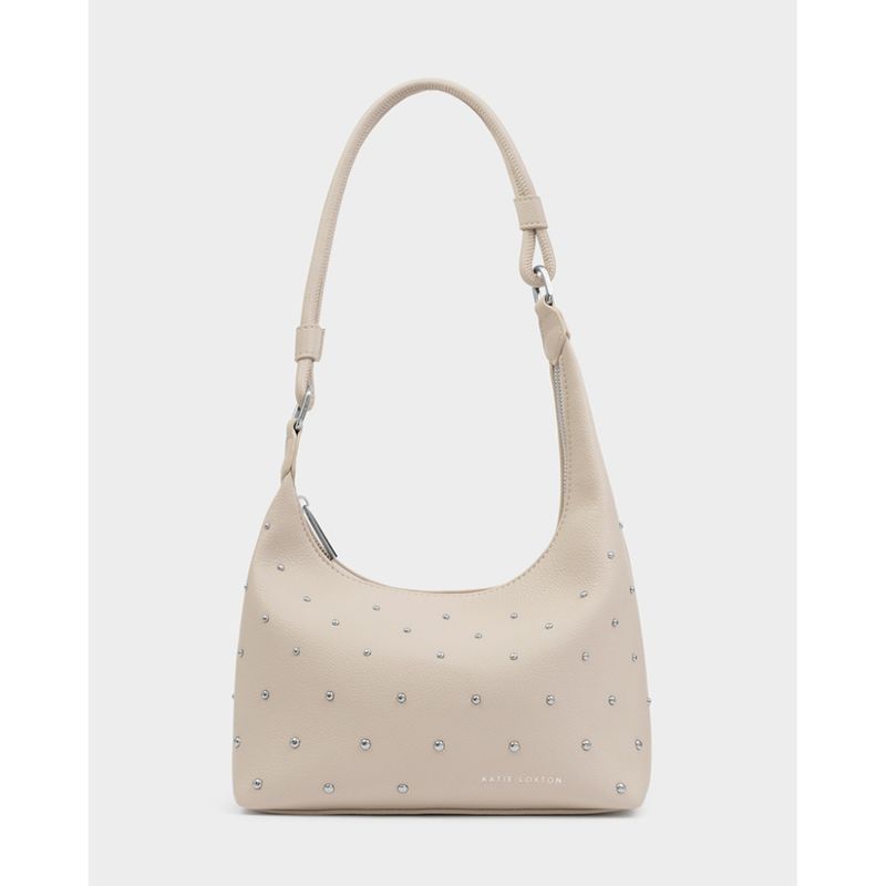 Håndveske - skulderveske MEELA oyster beige sølv Katie Loxton