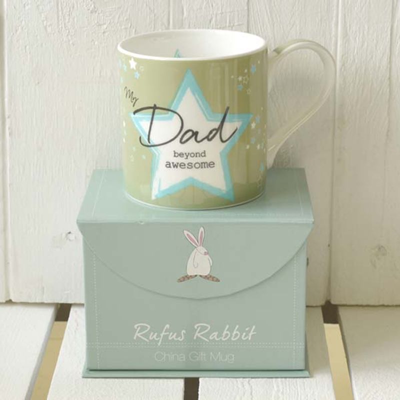 Krus Pappa Awesome Dad Rufus Rabbit 